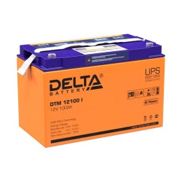 DTM 12100 I Delta | Аккумулятор UPS 12В 100А.ч Delta DTM