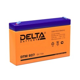 DTM 607 Delta | Аккумулятор UPS 6В 7А.ч Delta