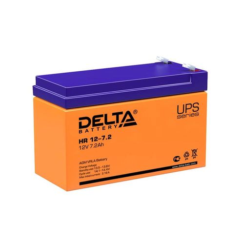 HR 12-7.2 Delta | Аккумулятор UPS 12В 7.2А.ч Delta