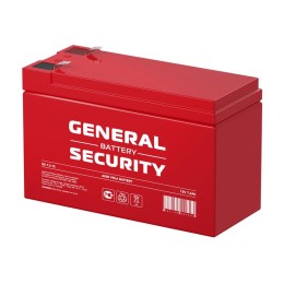 GS7.2-12 General Security | Аккумулятор 12В 7.2А.ч General