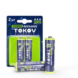 TKE-NMA-HR03/B2 TOKOV ELECTRIC | Аккумулятор AAA/HR03 1000мА.ч (блист.2шт) TOKOV