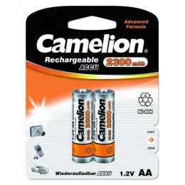 5221 Camelion | Аккумулятор AA/R6 2300мА.ч NI-MN BP-2 металлик (блист.2шт)