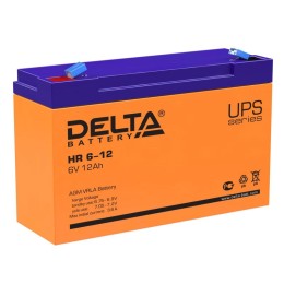 HR 6-12 Delta | Аккумулятор UPS 6В 12А.ч Delta