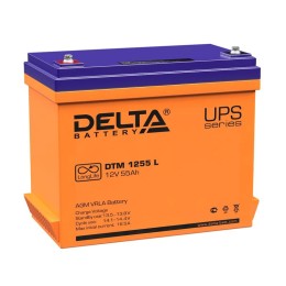 DTM 1255 L Delta | Аккумулятор UPS 12В 55А.ч Delta DTM