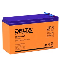 HR 12-24 W Delta | Аккумулятор UPS 12В 6А.ч Delta HR