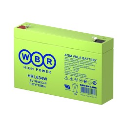 WBR HRL634W WBR | Аккумулятор 6В 9А.ч