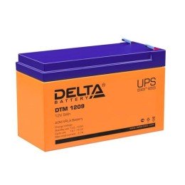 DTM 1209 Delta | Аккумулятор UPS 12В 9А.ч Delta