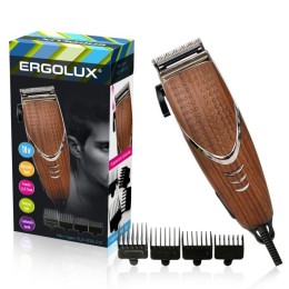 13961 Ergolux | Машинка для стрижки волос ELX-HC02-C10 10Вт 220-240В корич. дерево