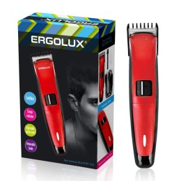 13962 Ergolux | Триммер для волос и бороды ELX-HT01-C43 аккумуляторный в компл. 220-240В красн.