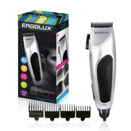 13960 Ergolux | Машинка для стрижки волос ELX-HC03-C42 10Вт 220-240В серебр.