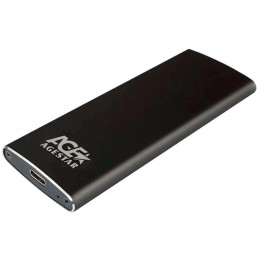1173672 AGESTAR | Корпус внеш. SSD 3UBNF2C m2 NGFF 2280 B-Key USB 3.1 алюм. черн.