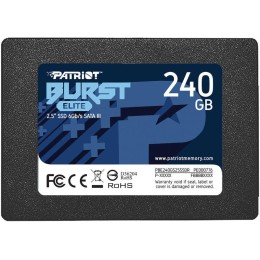 1471159 PATRIOT | Накопитель SSD SATA III 240Гбайт PBE240GS25SSDR Burst Elite 2.5дюйм