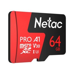 Карта памяти MicroSD P500 Extreme Pro 64GB Retail version card only Netac NT02P500PRO-064G-S