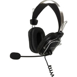 1379905 A4TECH | Наушники с микрофоном HU-50 черн. 2м накладные USB оголовье HU-50