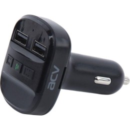 1512069 ACV | Модулятор FM автомобильный FMT-121B черн. MicroSD BT USB (37575)