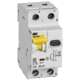 MVD14-1-016-C-030 IEK | Выключатель автоматический дифференциального тока C 16А 30мА АВДТ32EM