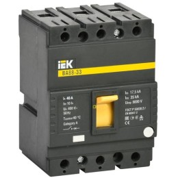 SVA20-3-0040 IEK | Выключатель автоматический 3п 40А 35кА ВА 88-33