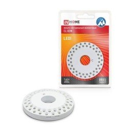 4690612031941 IN HOME | Фонарь кемпинговый СL 02W 5W 48LED 300лм 3AA подвес/магнит бел. IN