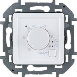 673810 Inspiria(группа Legrand) | Термостат Inspiria с внешним датчиком для теплых полов бел.